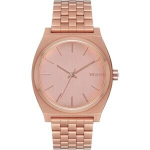 NWT Nixon Time Teller A045 Men's Stainless Steel Analog Watch 37mm 100M